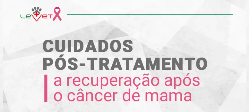 Descubra os cuidados essenciais para a recuperação de cães e gatos após o tratamento de câncer de mama, com acompanhamento personalizado no Hospital Veterinário LeVet, em Curitiba.